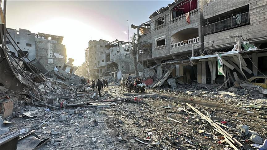 israilin gazze seridine duzenledigi saldirilarda 61 kisi hayatini kaybetti Erh2dKCe